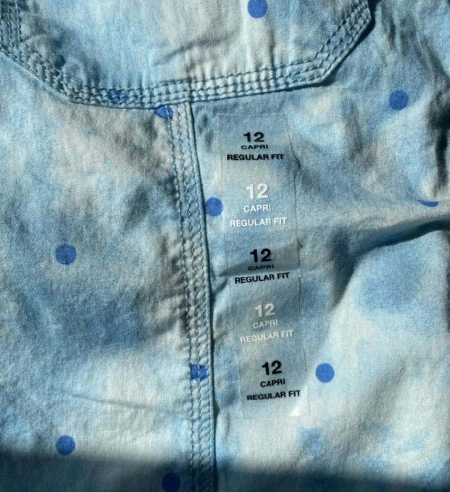 Blue Spotted Capri - Picture 2 of 5
